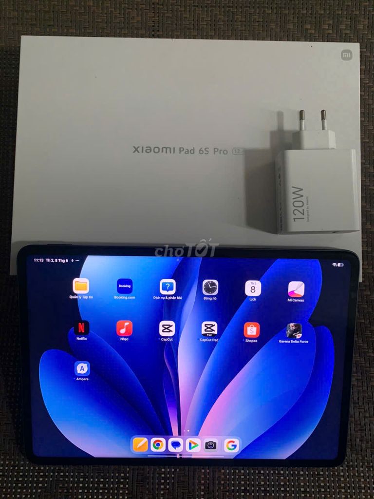 Xiaomi Pad 6S Pro 8GB/256GB chính hãng Đen fullbox. Mua bán Máy tính bảng tại Thành phố Thủ Đức Tp Hồ Chí Minh được đăng bởi Kaito hình 1