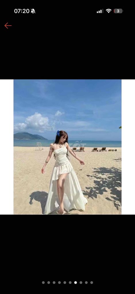 Đầm đi biển. Mua bán Quần áo tại Huyện Nhơn Trạch Đồng Nai được đăng bởi Lê Ngọc Diệu hình 1