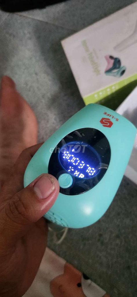 Máy triệt lông S-LIFE Xanh ngọc Nữ. Mua bán Phụ kiện thời trang khác tại Thành phố Thủ Dầu Một Bình Dương được đăng bởi nguyễn trung hiếu hình 1