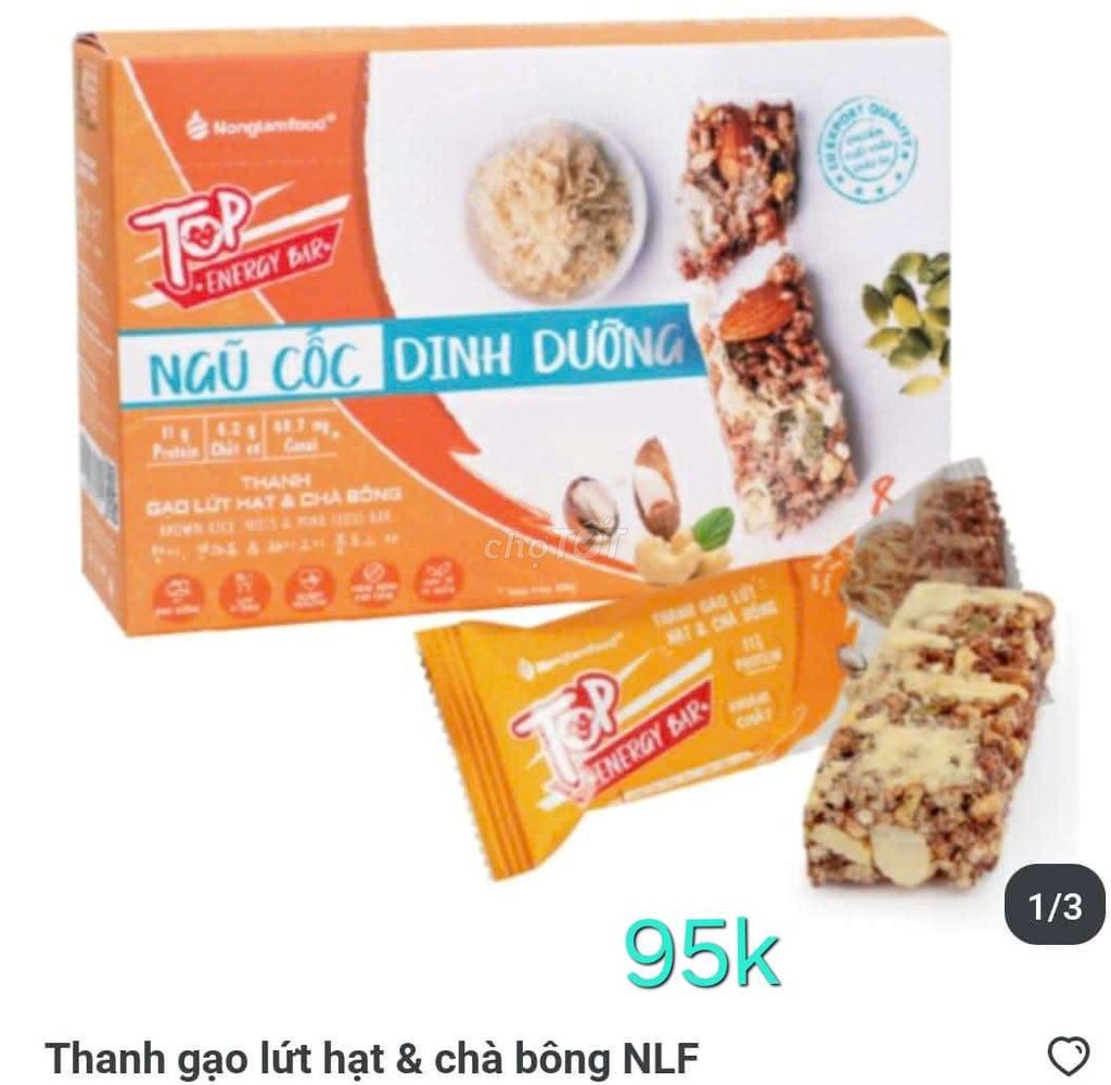 Thanh ngũ cốc Nonglamfood. Mua bán Đồ ăn, thực phẩm và các loại khác tại Quận Bình Tân Tp Hồ Chí Minh được đăng bởi Yên Bình hình 1