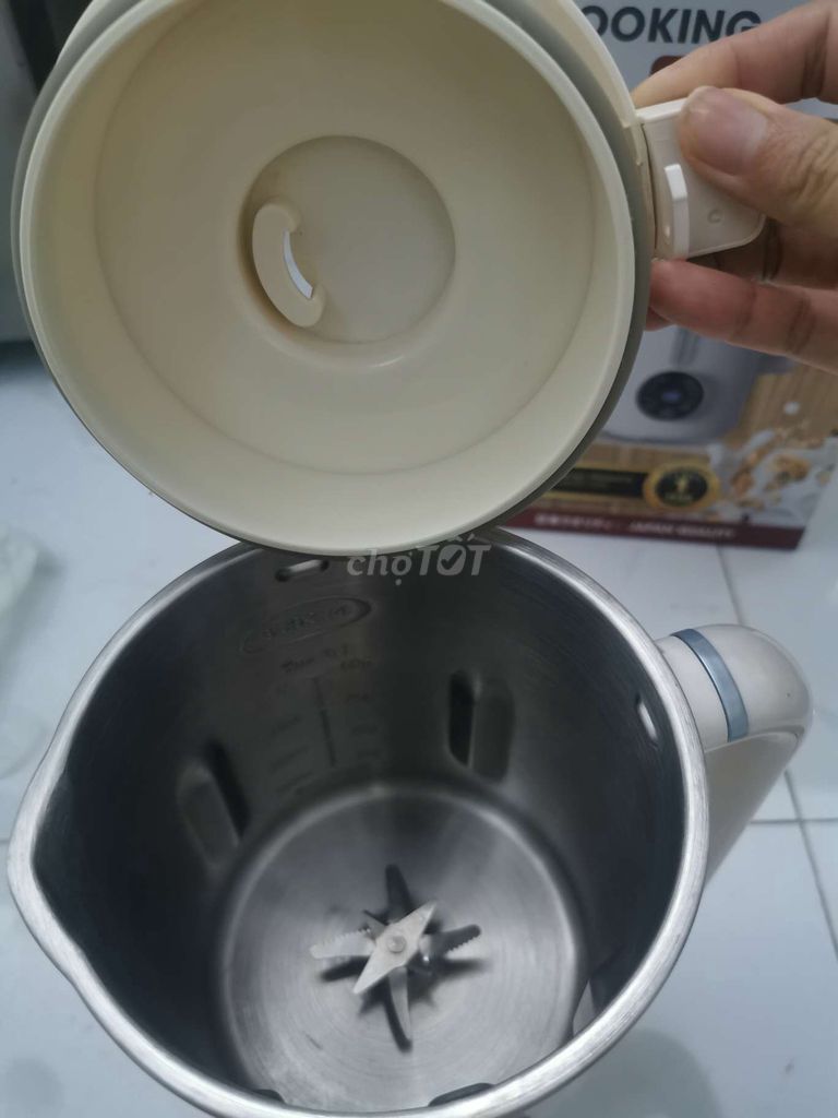 Máy nấu sữa hạt Masuto MSLOVE Trắng. Mua bán Bếp, lò, đồ điện nhà bếp tại Huyện Nhà Bè Tp Hồ Chí Minh được đăng bởi Jenny hình 1