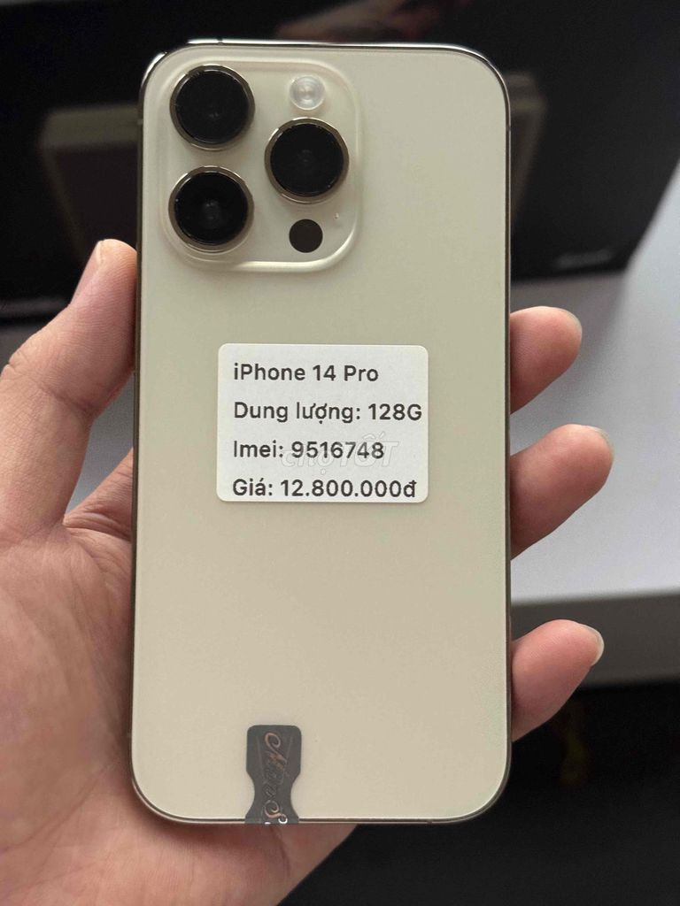 iPhone 14 Pro 128GB máy đẹp keng chuẩn zin. Mua bán Điện thoại tại Thành phố Buôn Ma Thuột Đắk Lắk được đăng bởi Nguyễn Hoàng hình 1