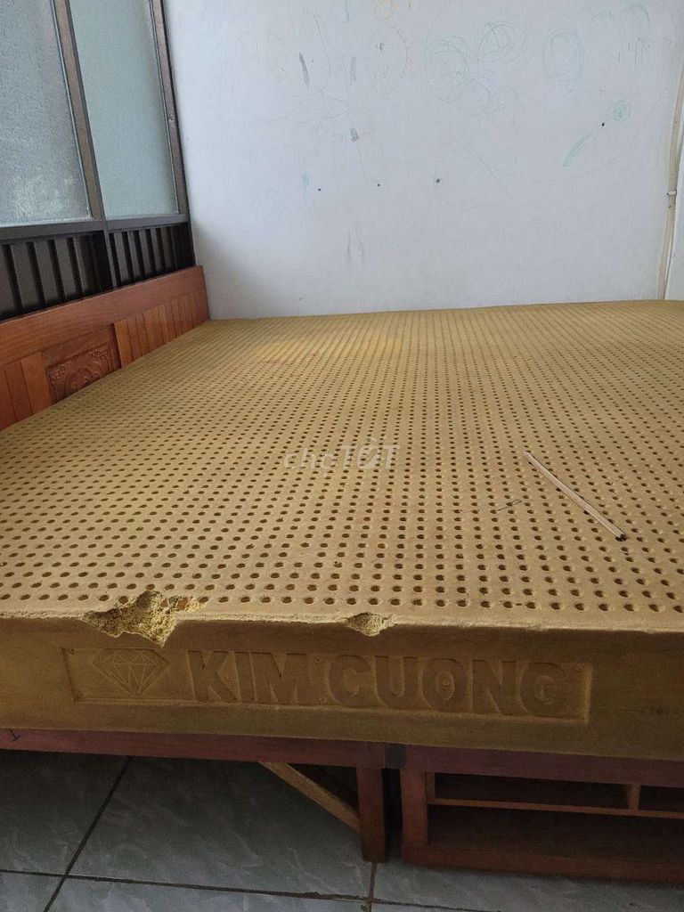 Nệm Kim Cương cao su thiên nhiên. Mua bán Giường, chăn ga gối nệm tại Quận 6 Tp Hồ Chí Minh được đăng bởi Minh Tran hình 1