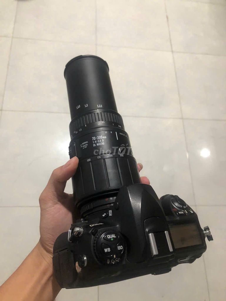 Máy ảnh Nikon D200 Đen kèm lens sigma 70 300mm f4. Mua bán Máy ảnh, Máy quay tại Quận Ô Môn Cần Thơ được đăng bởi Viet Nguyen hình 1