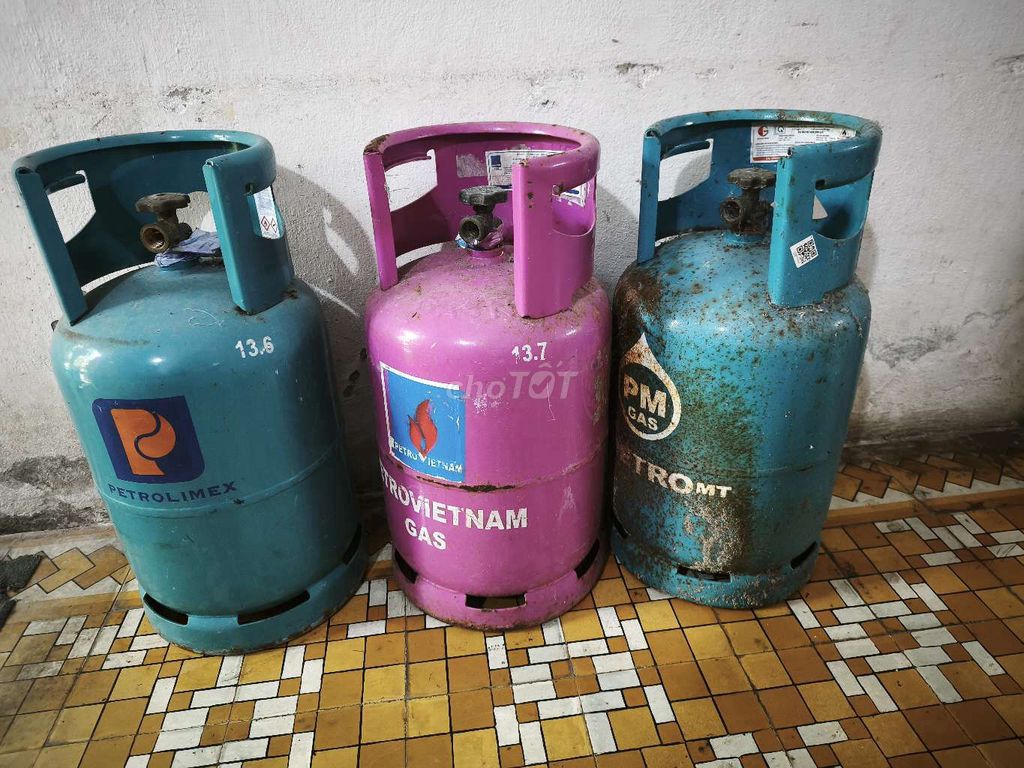 3 vỏ bình gas . Mua bán Bếp, lò, đồ điện nhà bếp tại Quận Sơn Trà Đà Nẵng được đăng bởi Phan Văn Lý  hình 1