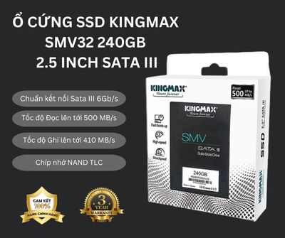 Ổ CỨNG SSD KINGMAX SMV32 240GB 2.5 INCH SATA3