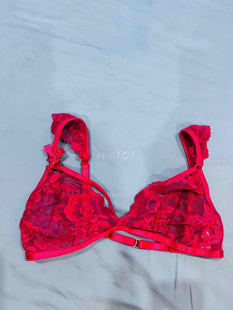 Áo ngực Oh La La Cheri Nữ Freesize Đỏ. Mua bán Quần áo tại Quận Hải Châu Đà Nẵng được đăng bởi Meomeooo hình 1