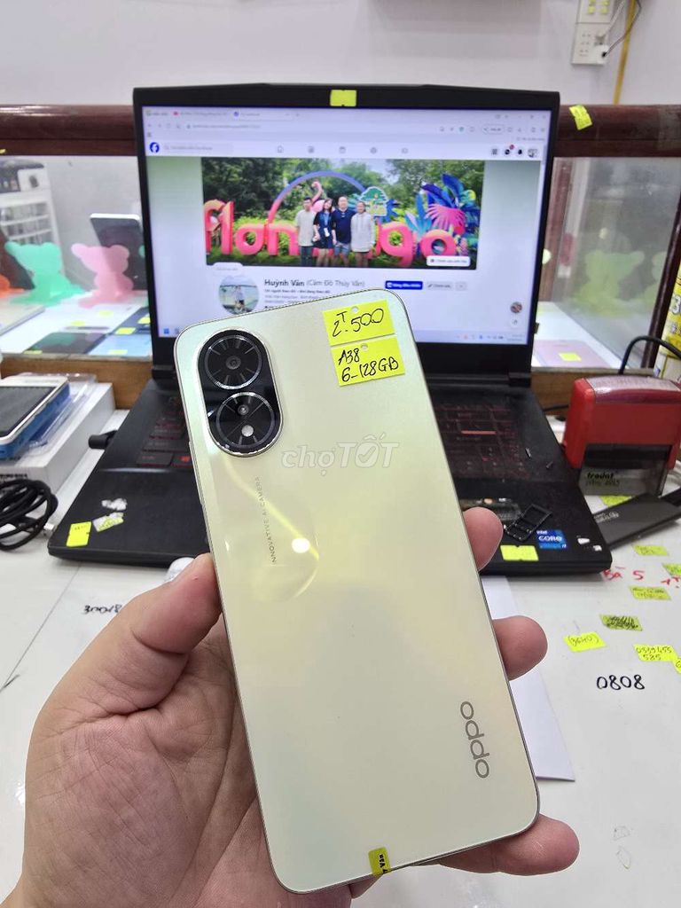 Oppo A38 128GB Đã Sử Dụng. Mua bán Điện thoại tại Thành phố Long Xuyên An Giang được đăng bởi Facebook Cầm Đồ Thúy Vân hình 1