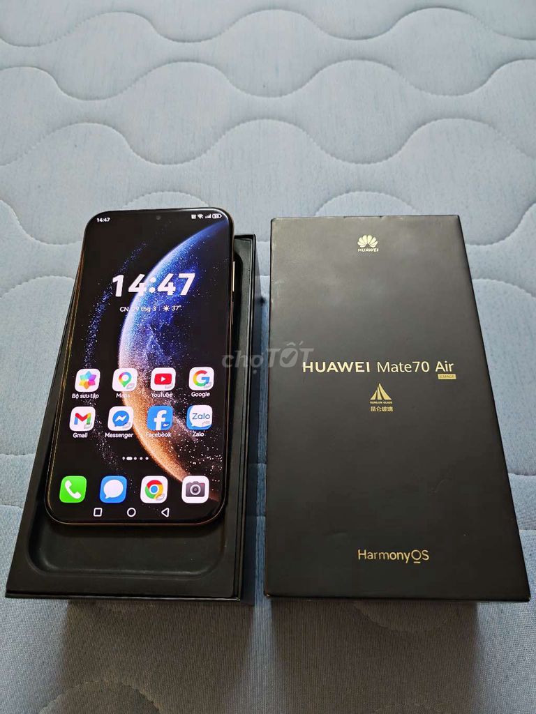 Huawei Mate 70 Air 512GB Vàng fullbox mới tinh. Mua bán Điện thoại tại Thành phố Biên Hòa Đồng Nai được đăng bởi Tiến hình 1
