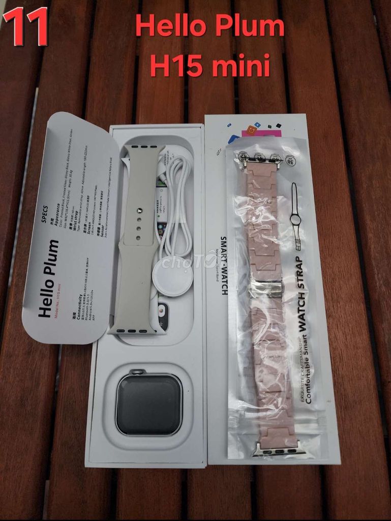 Happy Plum HP15 Mini 44mm Mới. Mua bán Thiết bị đeo thông minh tại Quận 6 Tp Hồ Chí Minh được đăng bởi Trần Tuấn Nhiệm hình 1