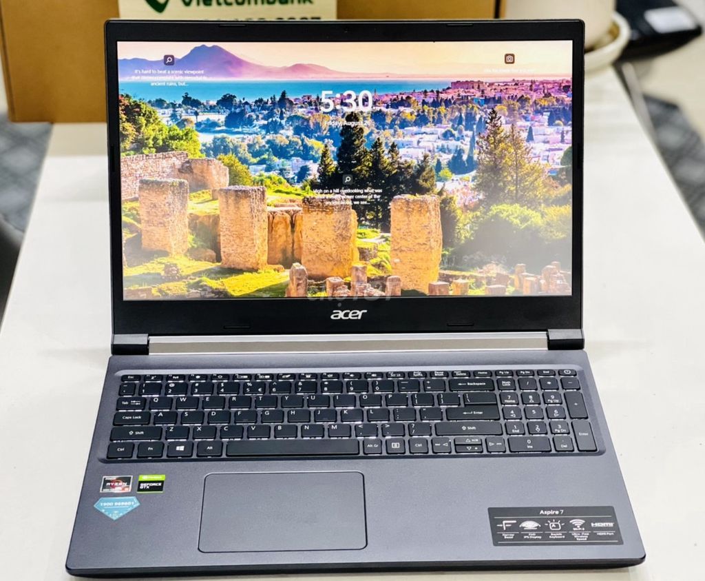 Acer  Gaming A715 Ryzen 5 5500u Ram 16Gb GTX 1650. Mua bán Laptop tại Quận Hải Châu Đà Nẵng được đăng bởi LAPTOP CỦ GIÁ RẺ ĐÀ NẴNG hình 1