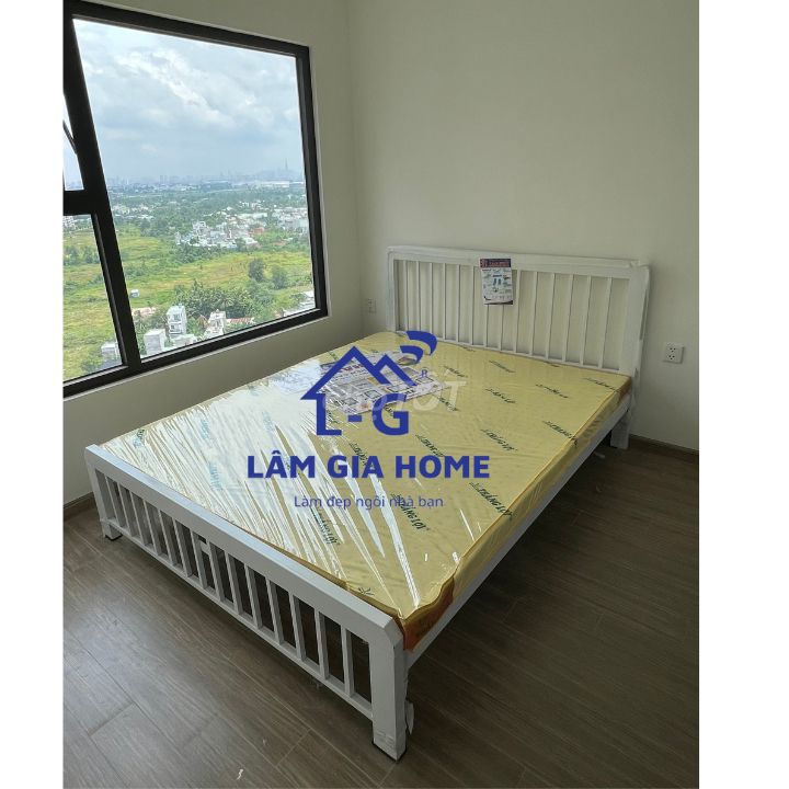 giuòng sắt/giường sắt&giường sắt ^giường sắt/. Mua bán Giường, chăn ga gối nệm tại Quận 4 Tp Hồ Chí Minh được đăng bởi Lâm Gia Home hình 1
