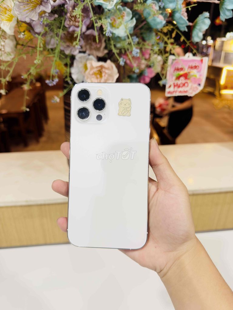 iPhone 12 Pro Max 128GB Trắng. Mua bán Điện thoại tại Thị xã Phú Mỹ Bà Rịa - Vũng Tàu được đăng bởi Bi  hình 1