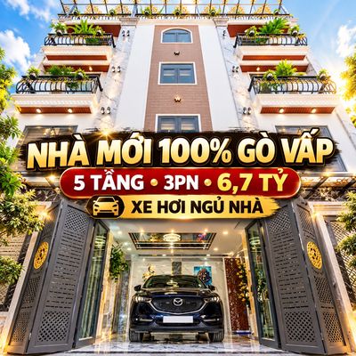 Townhouse 36 m² · 3 bed · Đường Phạm Văn Chiêu