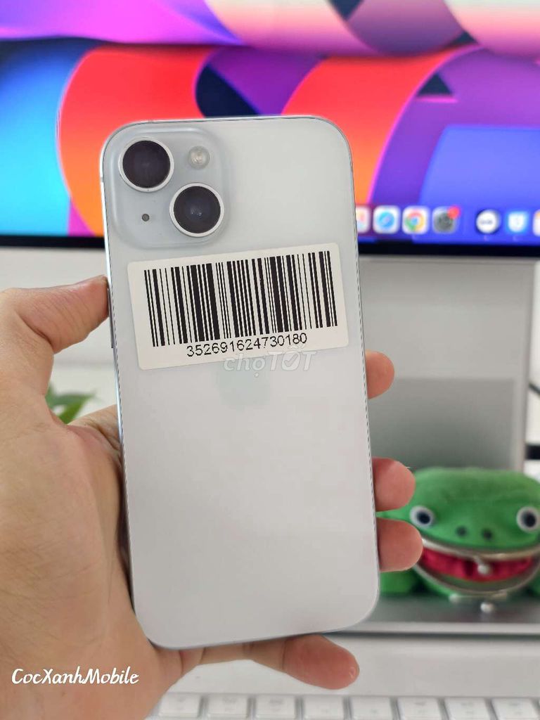 iPhone 15 128GB Bạc Quốc Tế. Mua bán Điện thoại tại Quận Liên Chiểu Đà Nẵng được đăng bởi Minh Hiệp CócXanhMobile hình 1