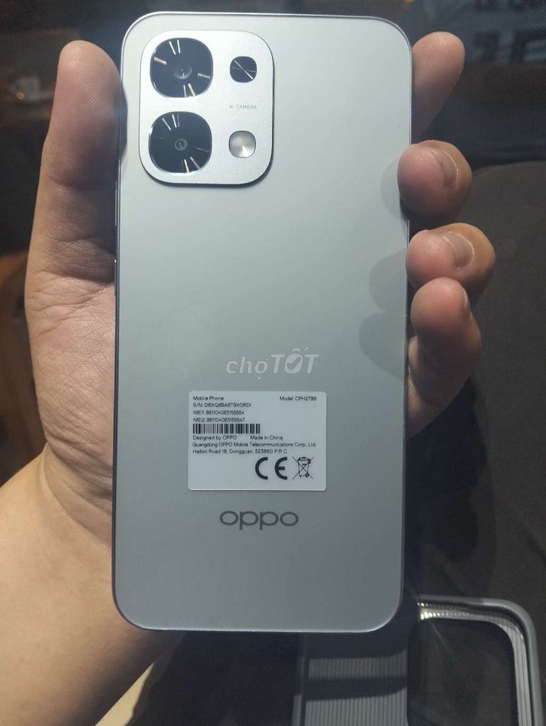 Oppo A6 Pro Xám titan 128GB 8GB Like New. Mua bán Điện thoại tại Quận Bình Thạnh Tp Hồ Chí Minh được đăng bởi Hoangphuninh hình 1