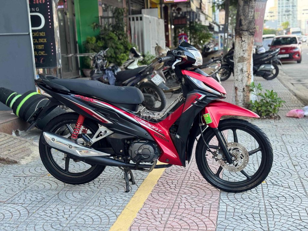 Honda Wave RSX 2022 красно-чёрный