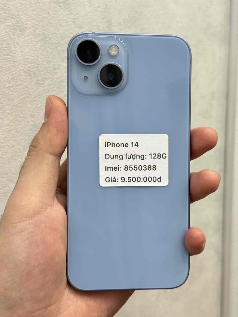 iphone 14 128G màu xanh máy đẹp VN chính hãng. Mua bán Điện thoại tại Thành phố Buôn Ma Thuột Đắk Lắk được đăng bởi Nguyễn Hoàng hình 1