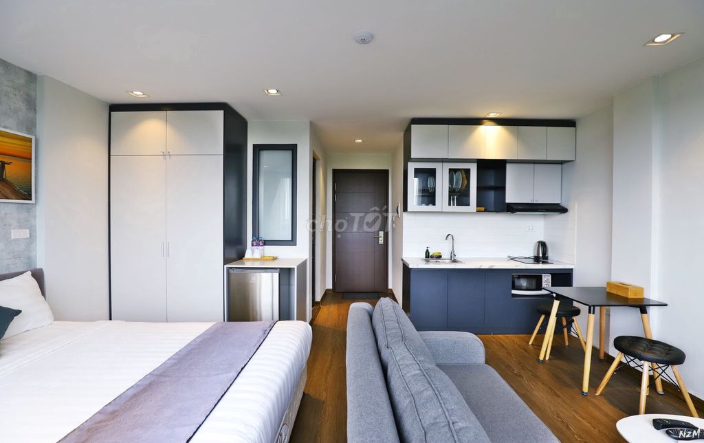 Cho Thuê Căn Hộ Dịch Vụ Studio Cao Cấp 35m² Âu Cơ Tây Hồ Hà Nội - ảnh 5