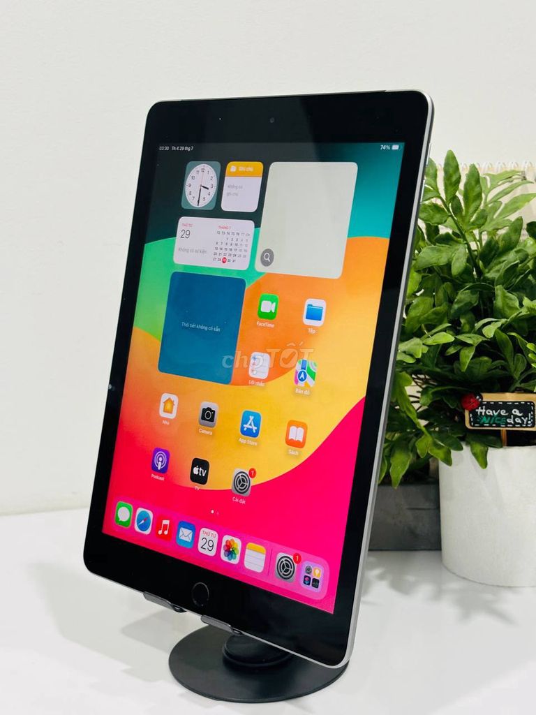 iPad Gen 6 128GB WIFI + 4G | Màu Xám | Chuẩn A. Mua bán Máy tính bảng tại Quận Gò Vấp Tp Hồ Chí Minh được đăng bởi LAPTOPDIENTHOAI VN hình 1