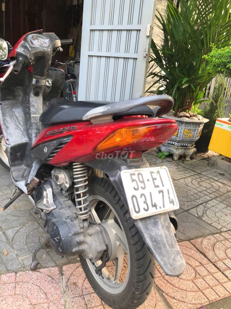 Honda Click 2011 Красно-Черный 108cc