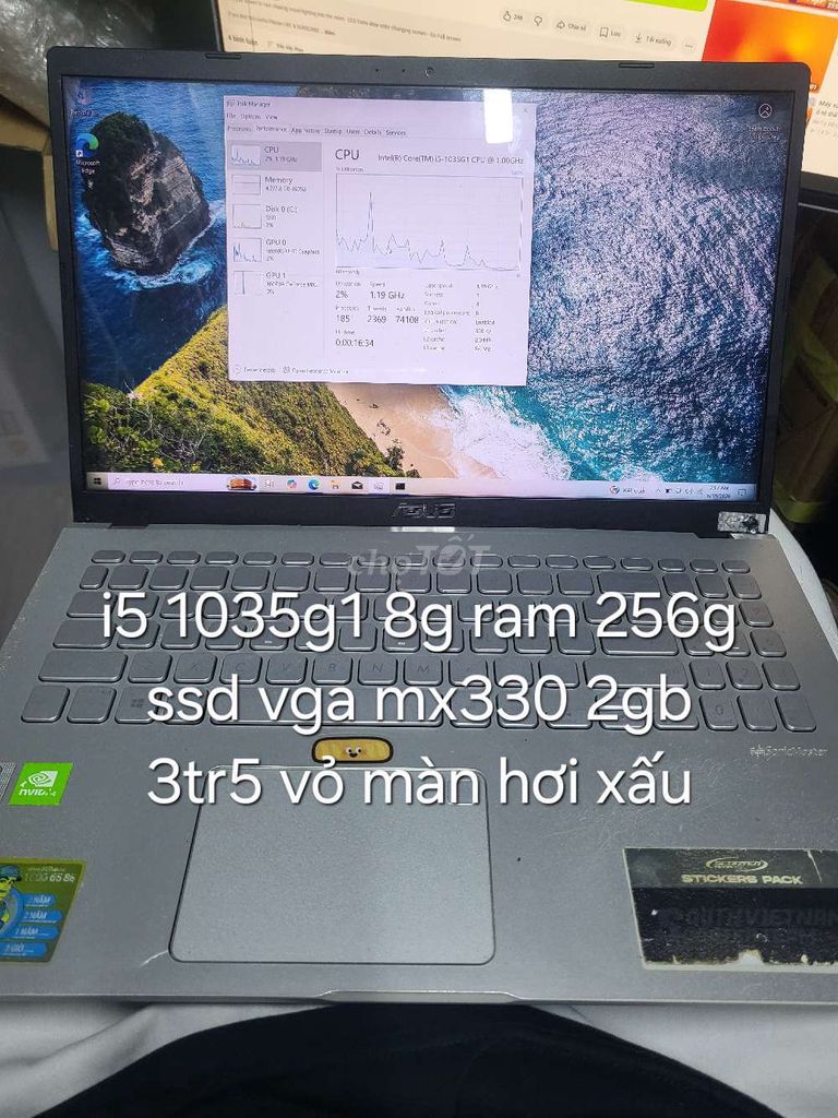 Asus VivoBook X515EA i5 1035G1 8GB 256GB. Mua bán Laptop tại Quận Tân Phú Tp Hồ Chí Minh được đăng bởi Nguyễn Duy Nam hình 1
