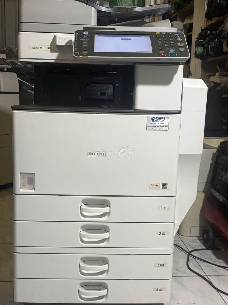 Máy photocopy Ricoh MP 5002 4 khay thuận tiện. Mua bán Đồ dùng văn phòng tại Quận 12 Tp Hồ Chí Minh được đăng bởi Nguyễn Phan Copier hình 1