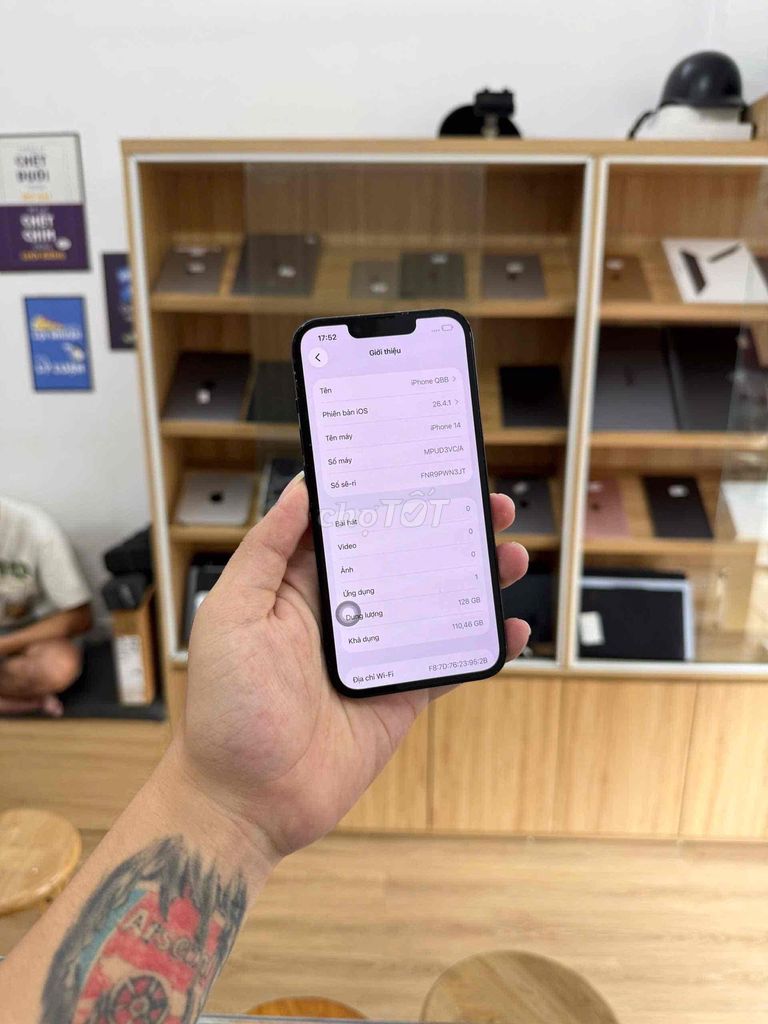 Apple iPhone 14 128GB Đen. Mua bán Điện thoại tại Quận Đống Đa Hà Nội được đăng bởi KT Hà Nội Mobile hình 1