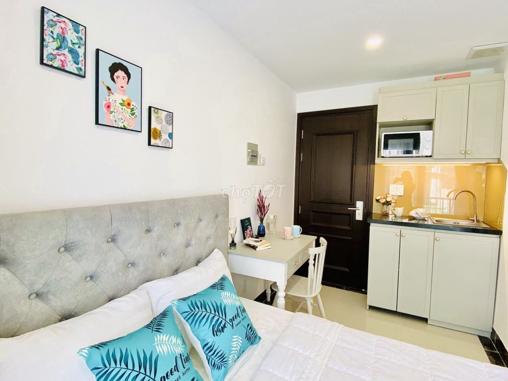 🏡CĂN HỘ STUDIO DECOR SANG CHẢNH - THANG MÁY  HẦM XE NGAY PHAN ĐĂNG LƯU