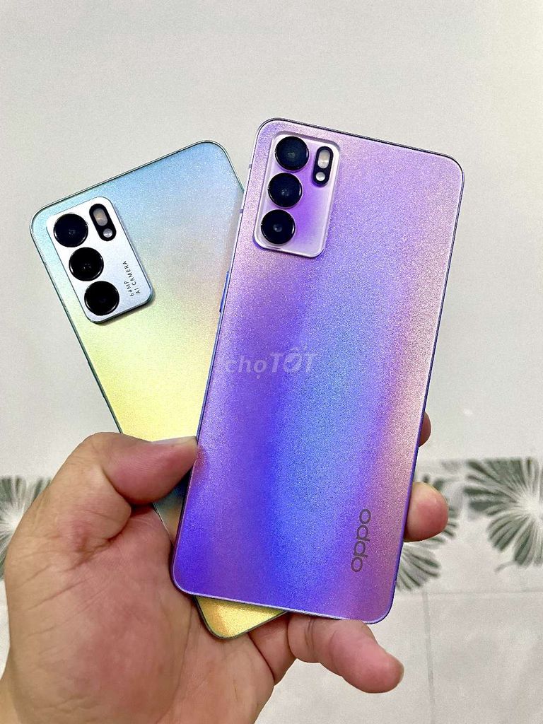 OPPO Reno 6 5G 12GB/256GB Tím, Bạc đa sắc. Mua bán Điện thoại tại Thành phố Thủ Dầu Một Bình Dương được đăng bởi Đăng Store hình 1