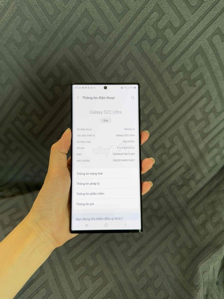 Thanh Lý Samsung Galaxy S22 Ultra Mỹ