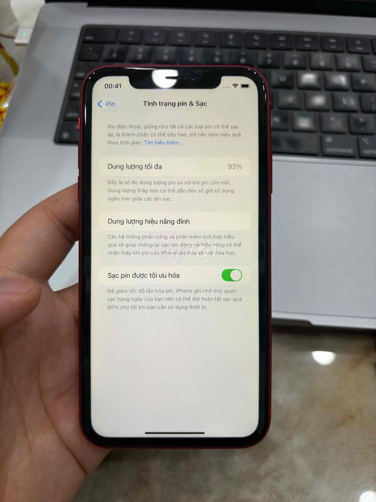 Apple iPhone 11 64GB Đỏ VN/A. Mua bán Điện thoại tại Huyện Thanh Trì Hà Nội được đăng bởi Đoàn Xuân Tùng hình 1
