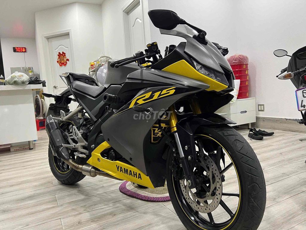 Cần Bán R15 máy zin 38tr. Mua bán Xe máy tại Huyện Thủ Thừa Long An được đăng bởi Thanh Tùng F P T hình 5