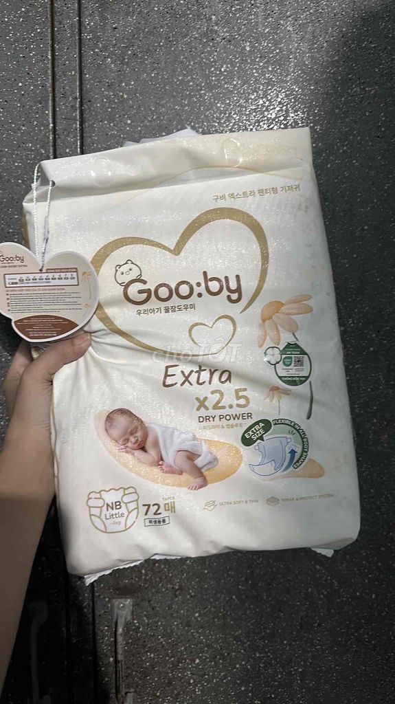 Tả dán Goo:by Newborn 4kg