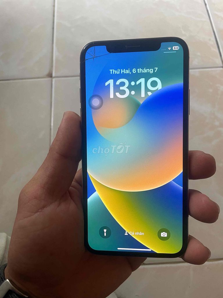 Apple iPhone X 64GB Trắng 94%. Mua bán Điện thoại tại Quận Bình Tân Tp Hồ Chí Minh được đăng bởi Nguyễn Chí Bổn hình 1