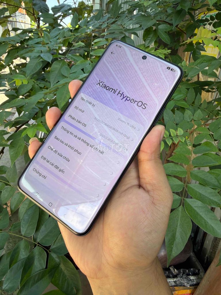 Xiaomi 15 Ultra 12GB/256GB Đen Đã sử dụng. Mua bán Điện thoại tại Huyện Bình Chánh Tp Hồ Chí Minh được đăng bởi Lâm mobiphone hình 1
