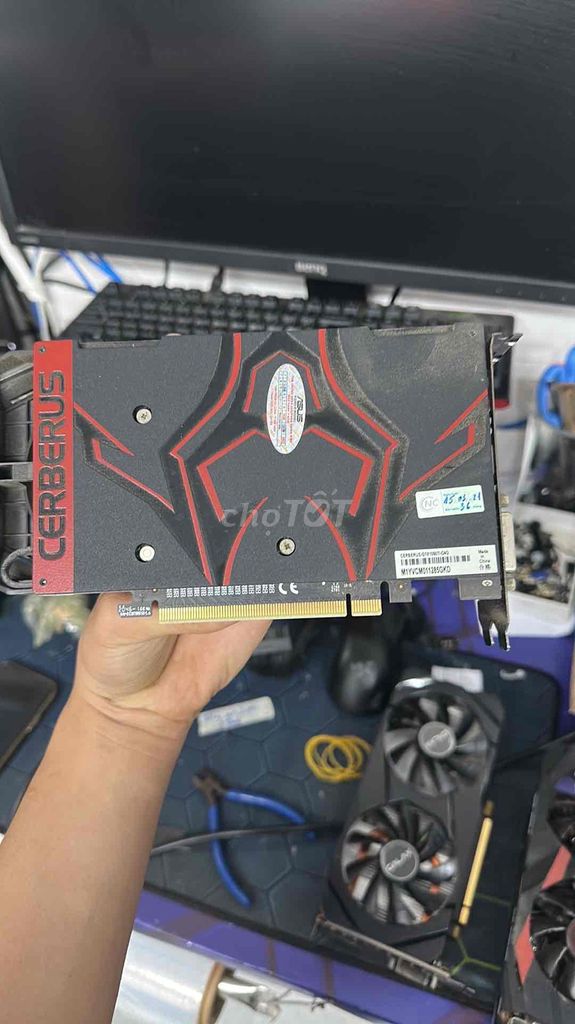 Card đồ họa ASUS GTX 1050 Ti 4GB GDDR5. Mua bán Linh kiện (RAM, Card...) tại Quận Đống Đa Hà Nội được đăng bởi Tuan Anh Store24H hình 1
