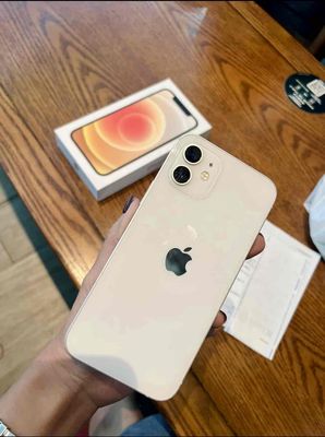 iPhone 12 128GB Trắng FULLBOX 99% BH APPLE 08/2024