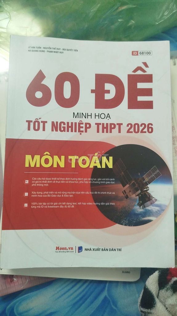 Sách tham khảo Toán học 60 Đề Minh Họa 2026. Mua bán Sách tại Huyện Củ Chi Tp Hồ Chí Minh được đăng bởi A hung hình 1