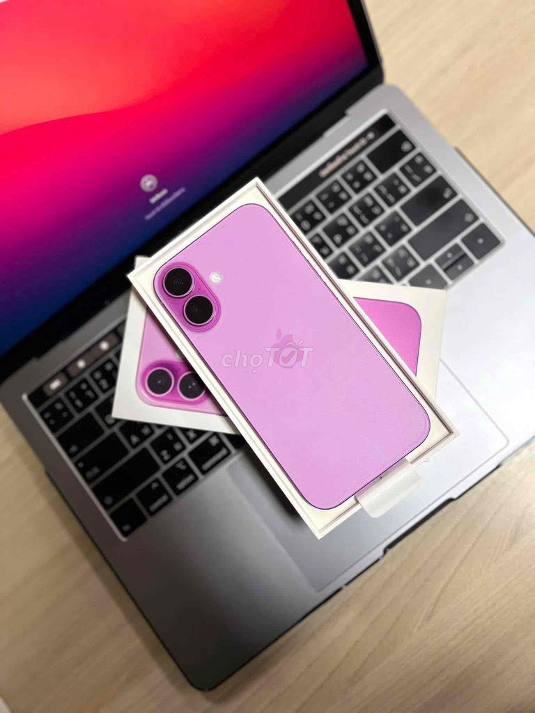 iPhone 16 Plus 128GB Hồng FULLBOX NEW APPLE 2026. Mua bán Điện thoại tại Quận 10 Tp Hồ Chí Minh được đăng bởi iStockHCM hình 1