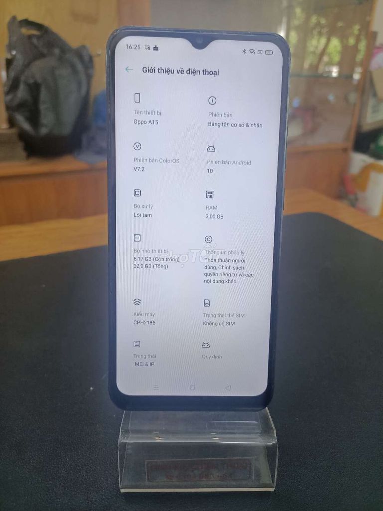 Oppo A15 32GB Đen. Mua bán Điện thoại tại Quận Đống Đa Hà Nội được đăng bởi Shop điện thoại cũ hình 1