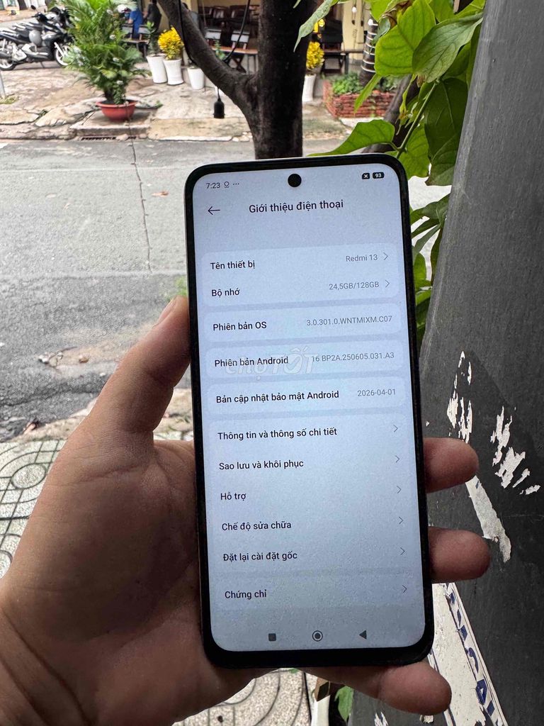 Xiaomi Redmi 13 128GB Vàng gl. Mua bán Điện thoại tại Quận Tân Phú Tp Hồ Chí Minh được đăng bởi nguyen son  hình 1