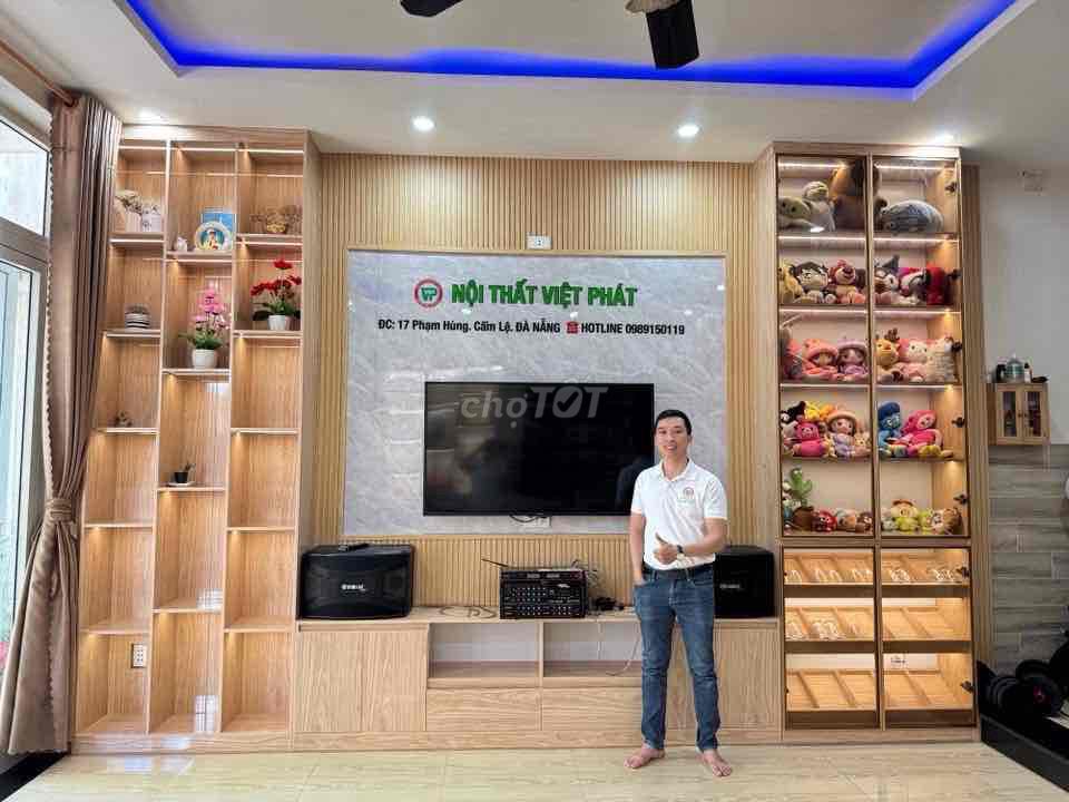 Thi công tấm ốp tường Đà Nẵng. Dịch vụ tại Quận Cẩm Lệ Đà Nẵng được đăng bởi Nội Thất Nhựa Đài Loan Việt Phát hình 1