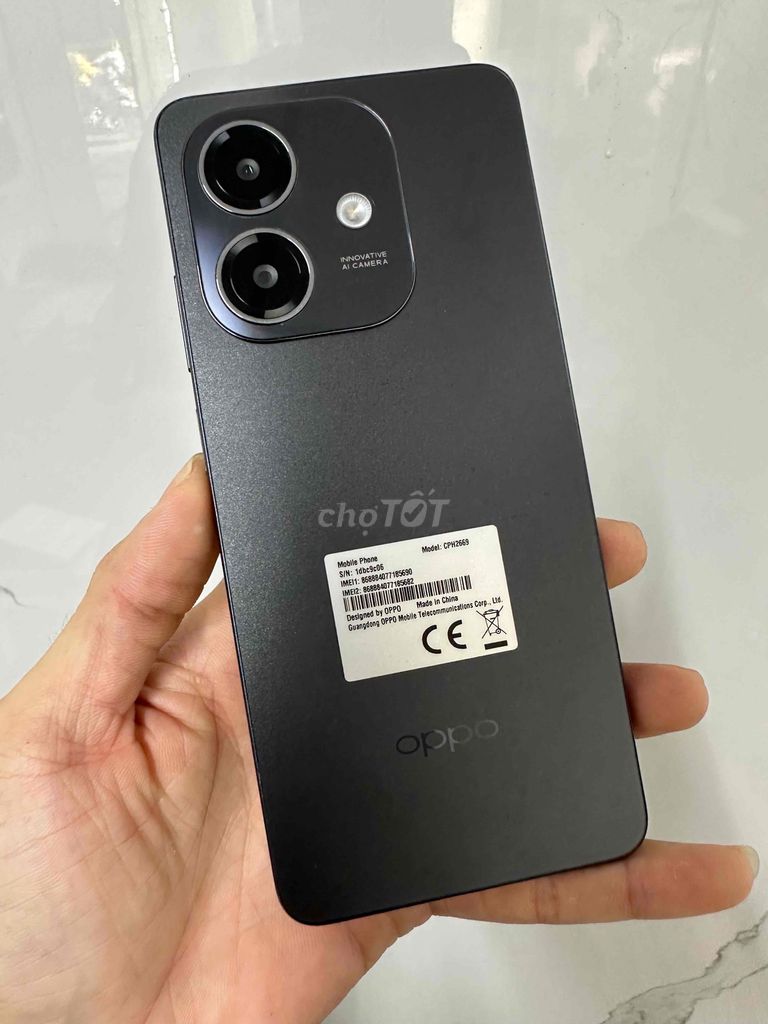 Oppo A3 128GB Đen. Mua bán Điện thoại tại Quận 8 Tp Hồ Chí Minh được đăng bởi Bán Đồ Cũ hình 1