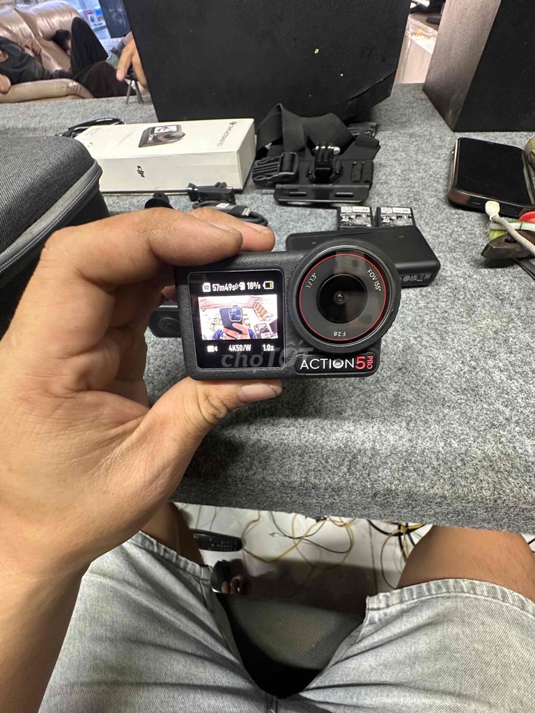 Camera hành động DJI Action 5 Pro Đen bản combo. Mua bán Máy ảnh, Máy quay tại Huyện Bình Chánh Tp Hồ Chí Minh được đăng bởi Trần Hùng hình 1