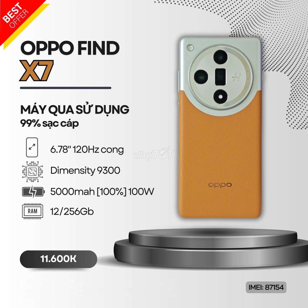 🥇OPPO FIND X7 NÂU 12/256Gb NÂU