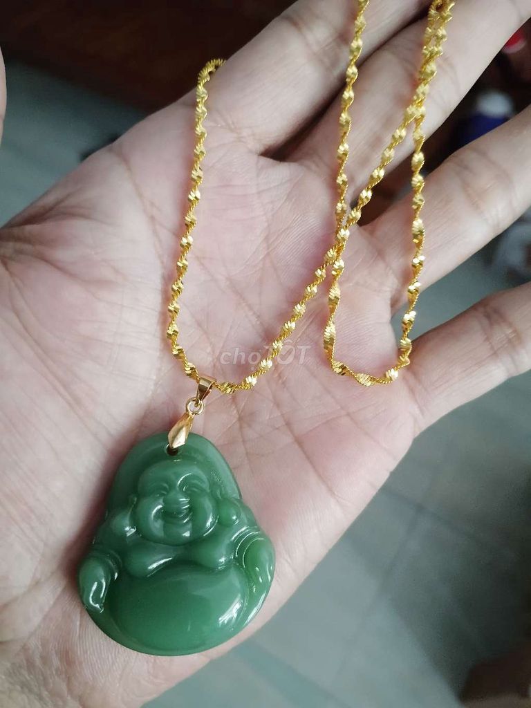 Dây chuyền Đá ruby Vàng Unisex