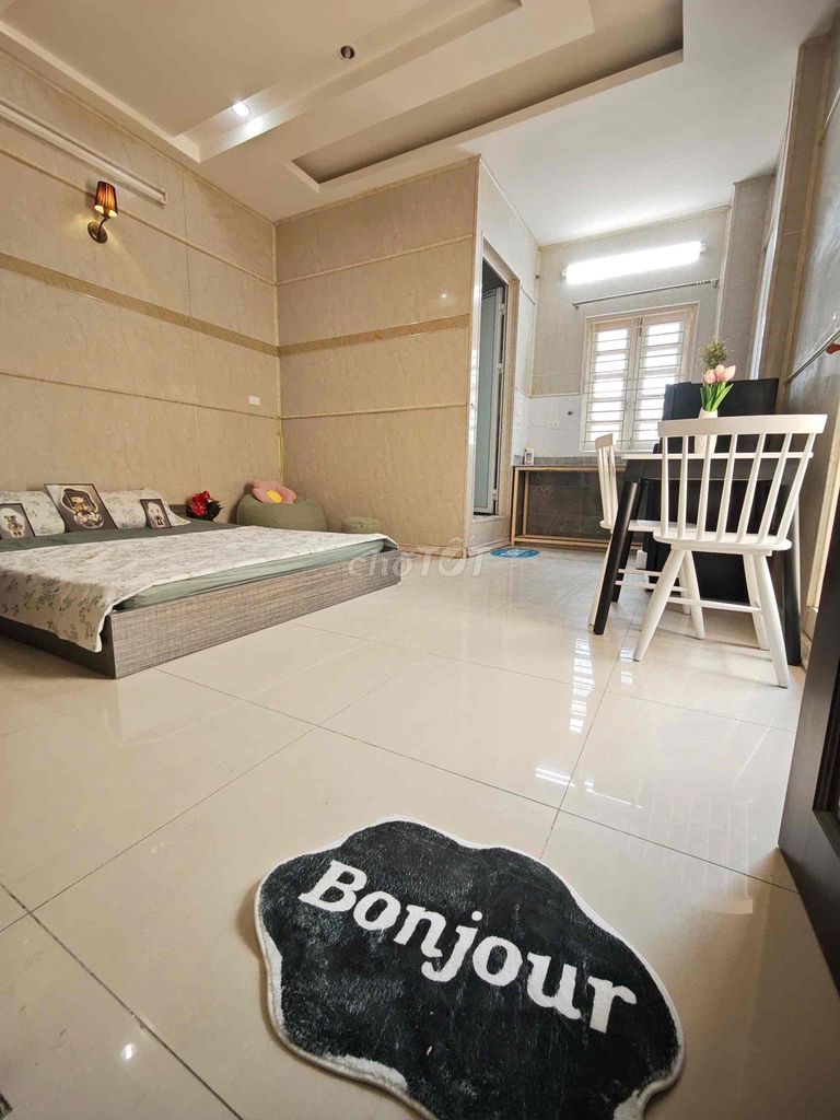 CHO THUÊ STUDIO BAN CÔNG NGAY CMT8 - Chợ Hoà Hưng - ảnh 3