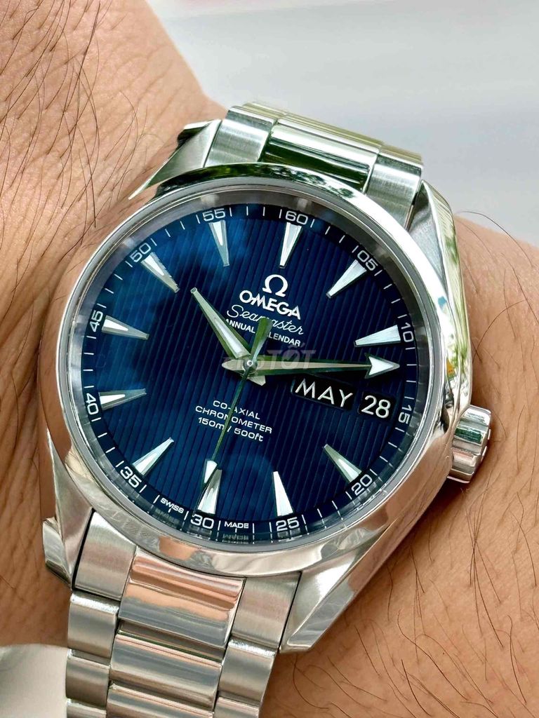 Omg Aqua Terra Annual Calendar 231.1***. Mua bán Đồng hồ tại Quận Hoàng Mai Hà Nội được đăng bởi Anh Tuấn hình 1