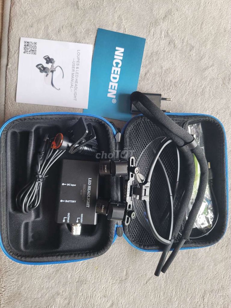 Kính lúp nha khoa gập góc, full 100℅ chưa sd